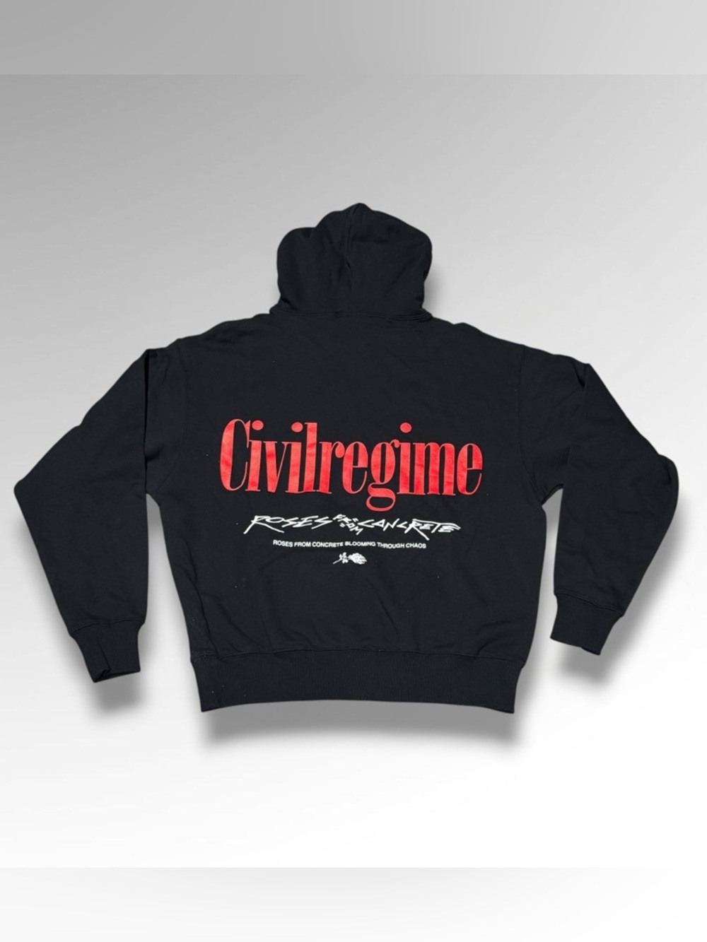 Civil Regime Roses From Concrete Hoodie